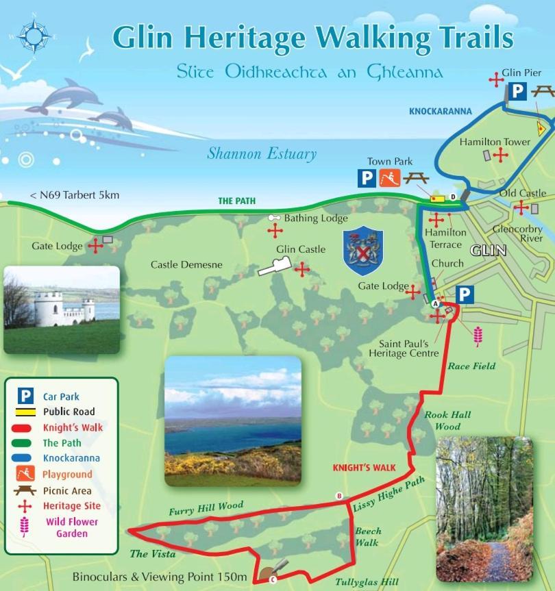 Bed and Breakfast Knights Haven Glin Экстерьер фото